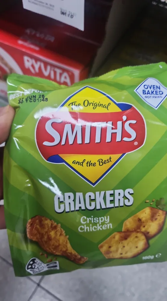 Crispy Chicken Flavoured Crackers