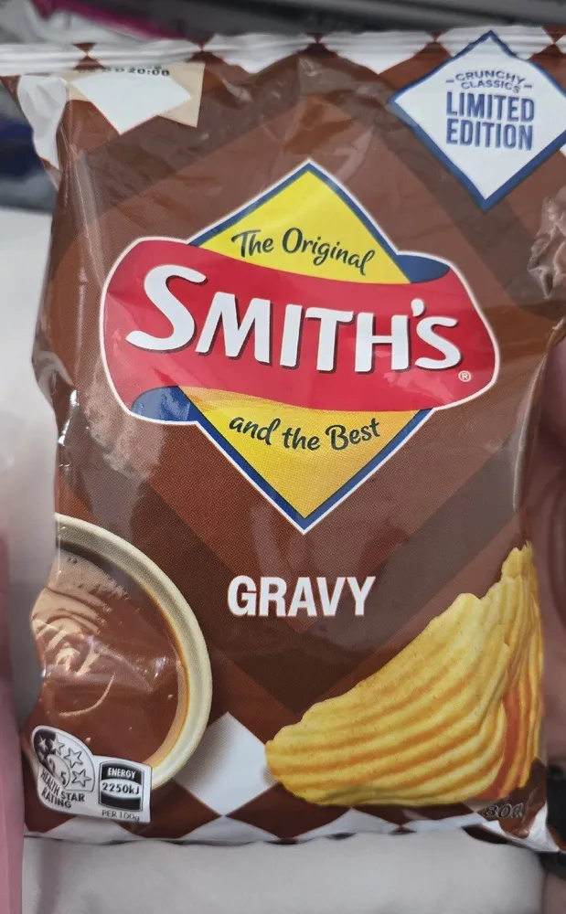 Gravy Flavoured Potato Crisps