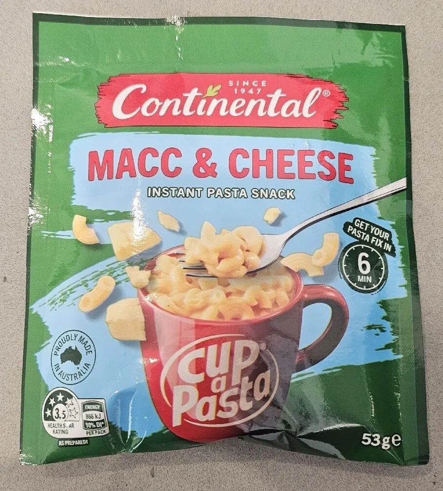 Instant Macc & Cheese