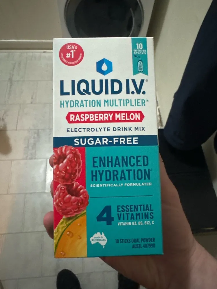 Liquid IV Raspberry Melon