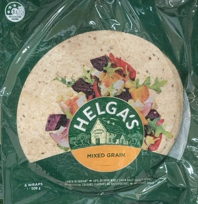 Mixed Grain Wraps