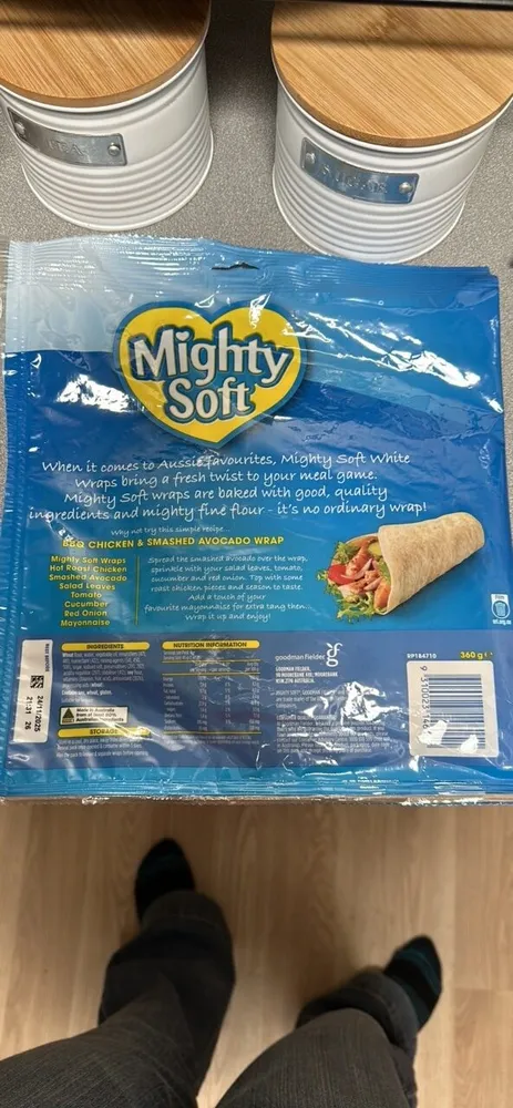 SUPER SOFT WHITE WRAPS