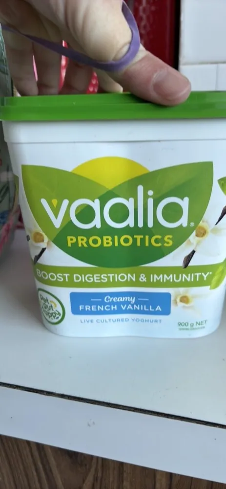 FRENCH VANILLA FLAVOUR LIVE CULTURED YOGHURT