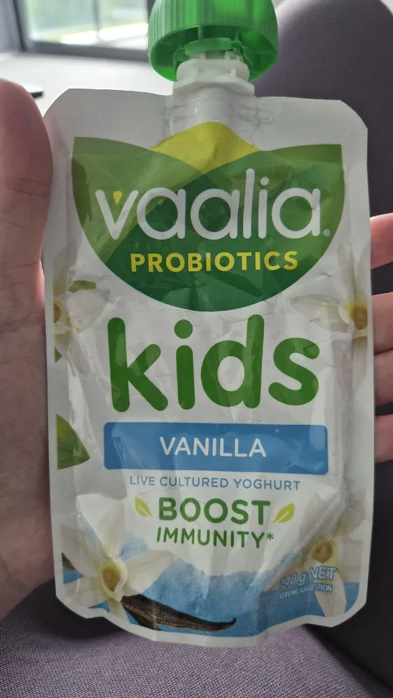 kids probiotics vanilla flavoured live cultured yoghurt