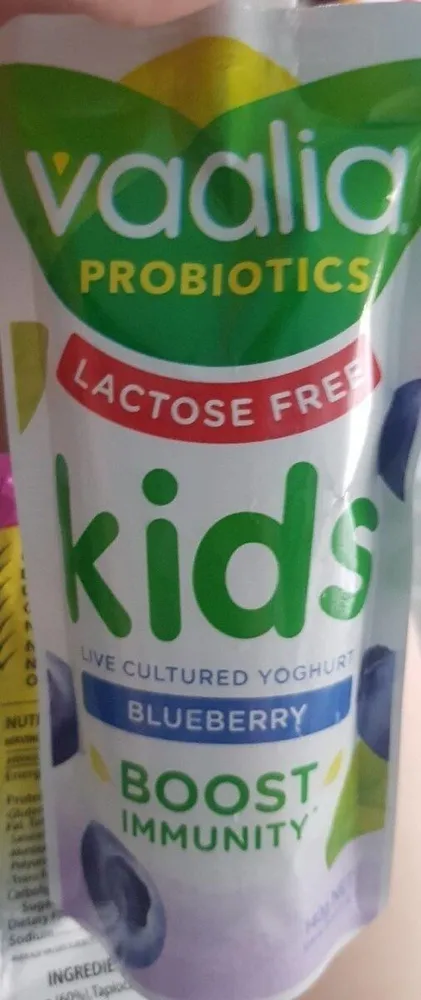 kids probiotics blueberry live cultured yoghurt