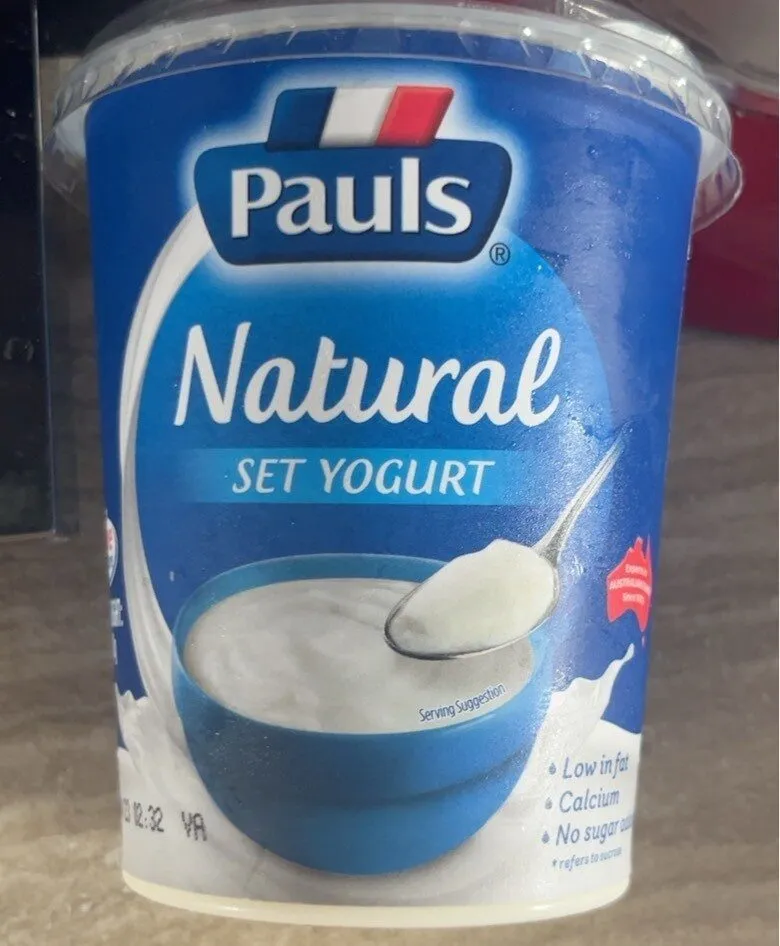 natural set yogurt