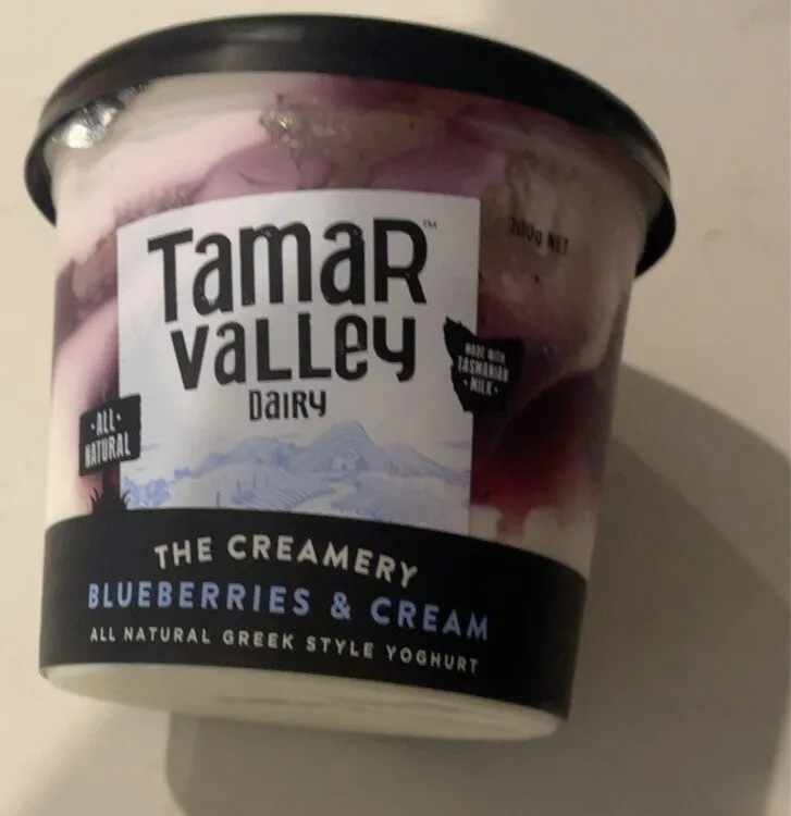 The Creamery Blueberries & Cream Greek Style Yoghurt