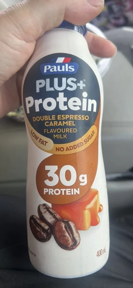 PLUS+ Protein Double Espresso Caramel Flavoured Milk