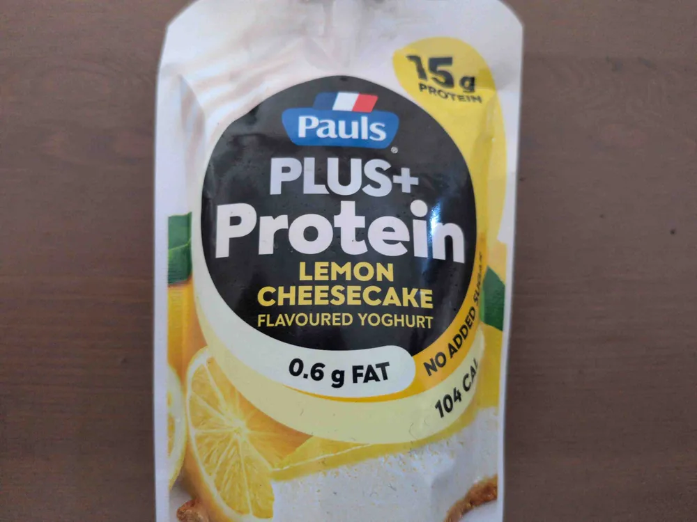 PLUS+ Protein Lemon Cheesecake Flavoured Yoghurt