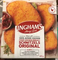 FOUR CHICKEN BREAST SCHNITZELS ORIGINAL