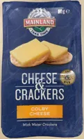 Cheese & Crackers Colby Cheese