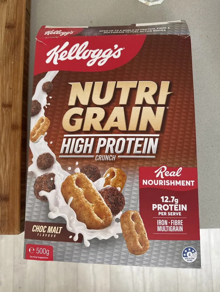 NUTRI-GRAIN HIGH PROTEIN CRUNCH