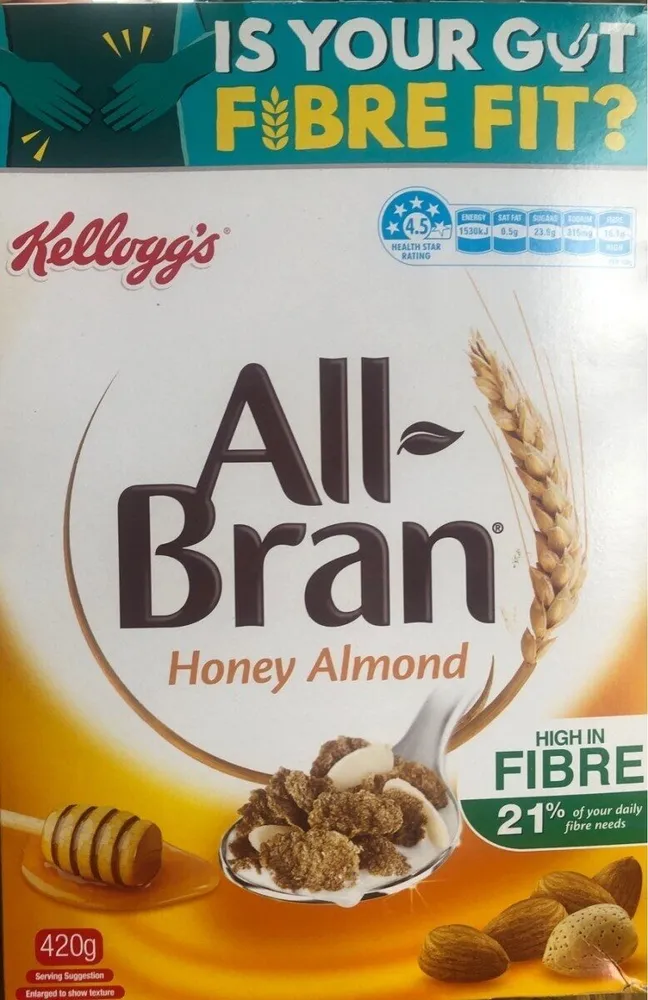 All-Bran Honey Almond