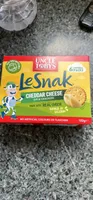 Le Snak Cheddar Cheese Dip & Crackers