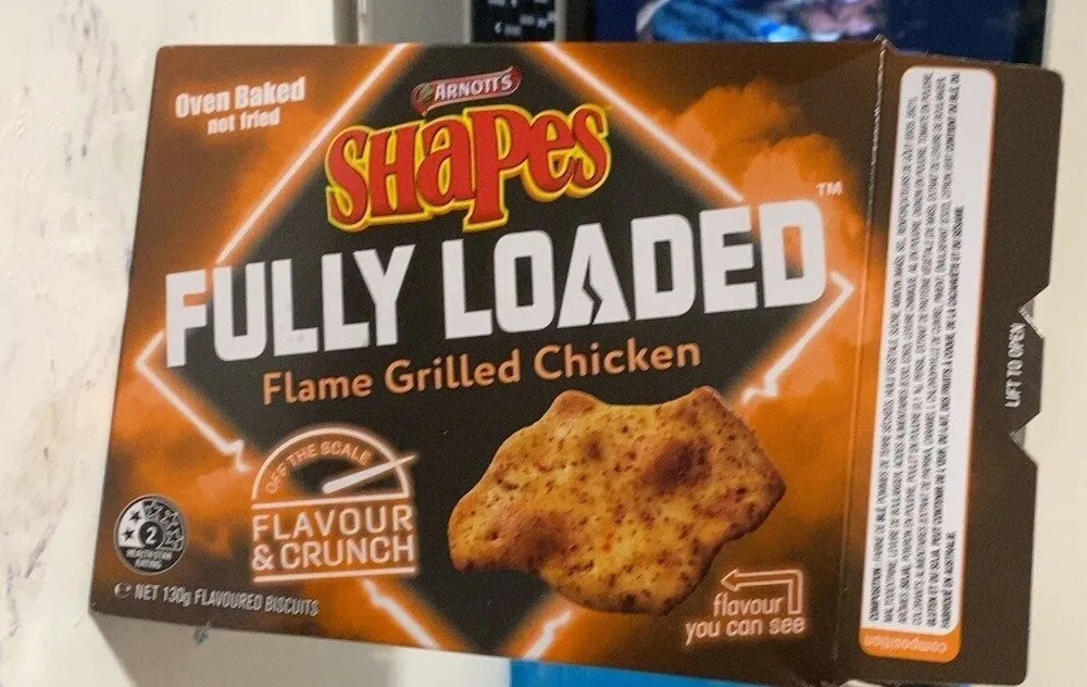 Shapes Fully Loaded Flame Grilled Chicken