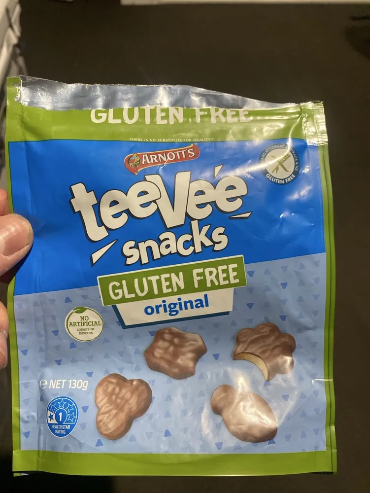 teeVee snacks gluten free original