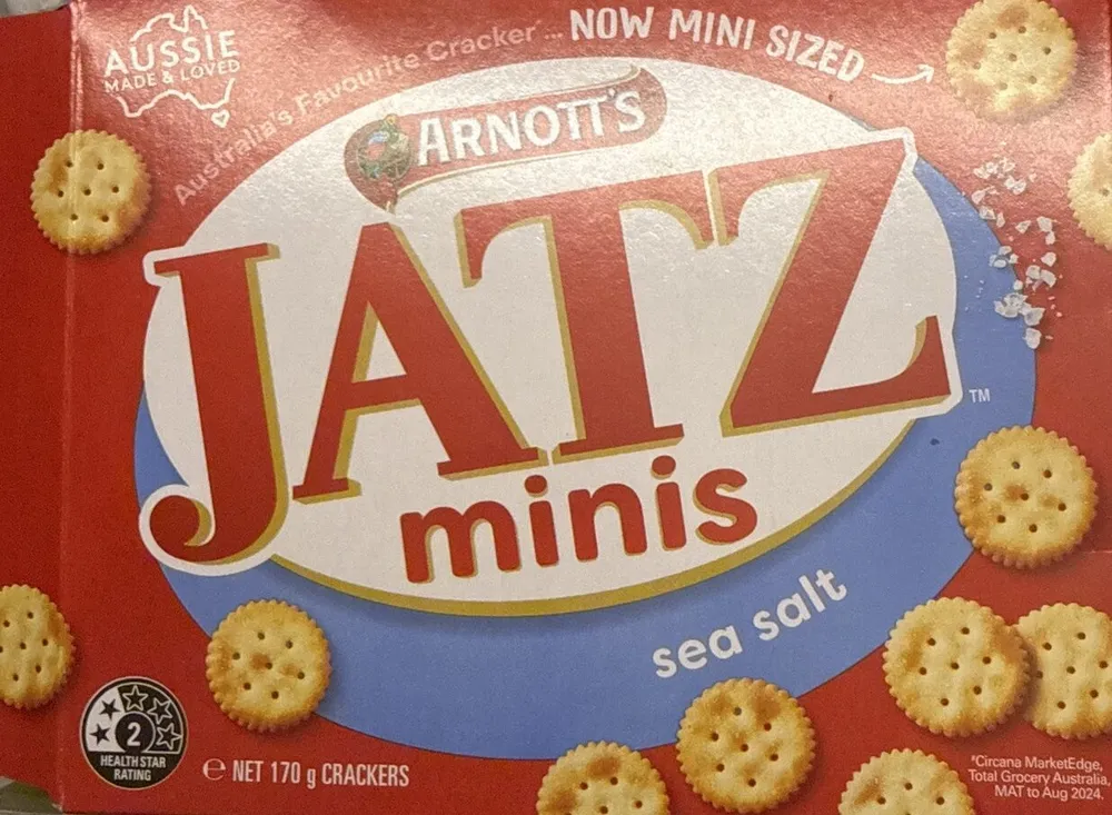 Jatz minis sea salt