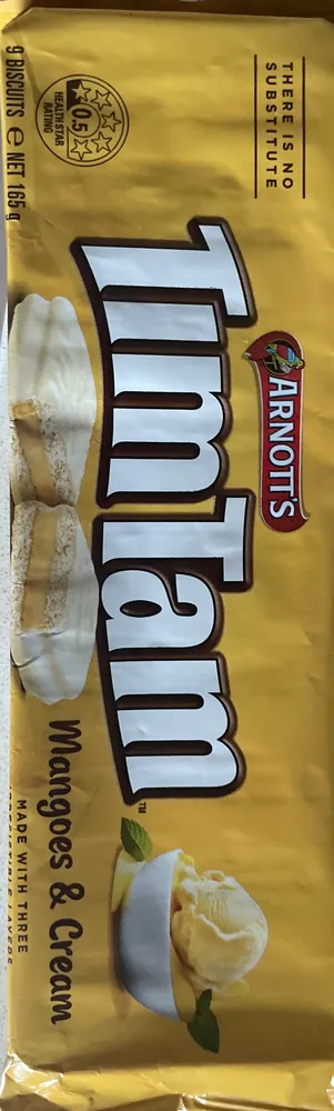 Tim Tam Mangoes & Cream