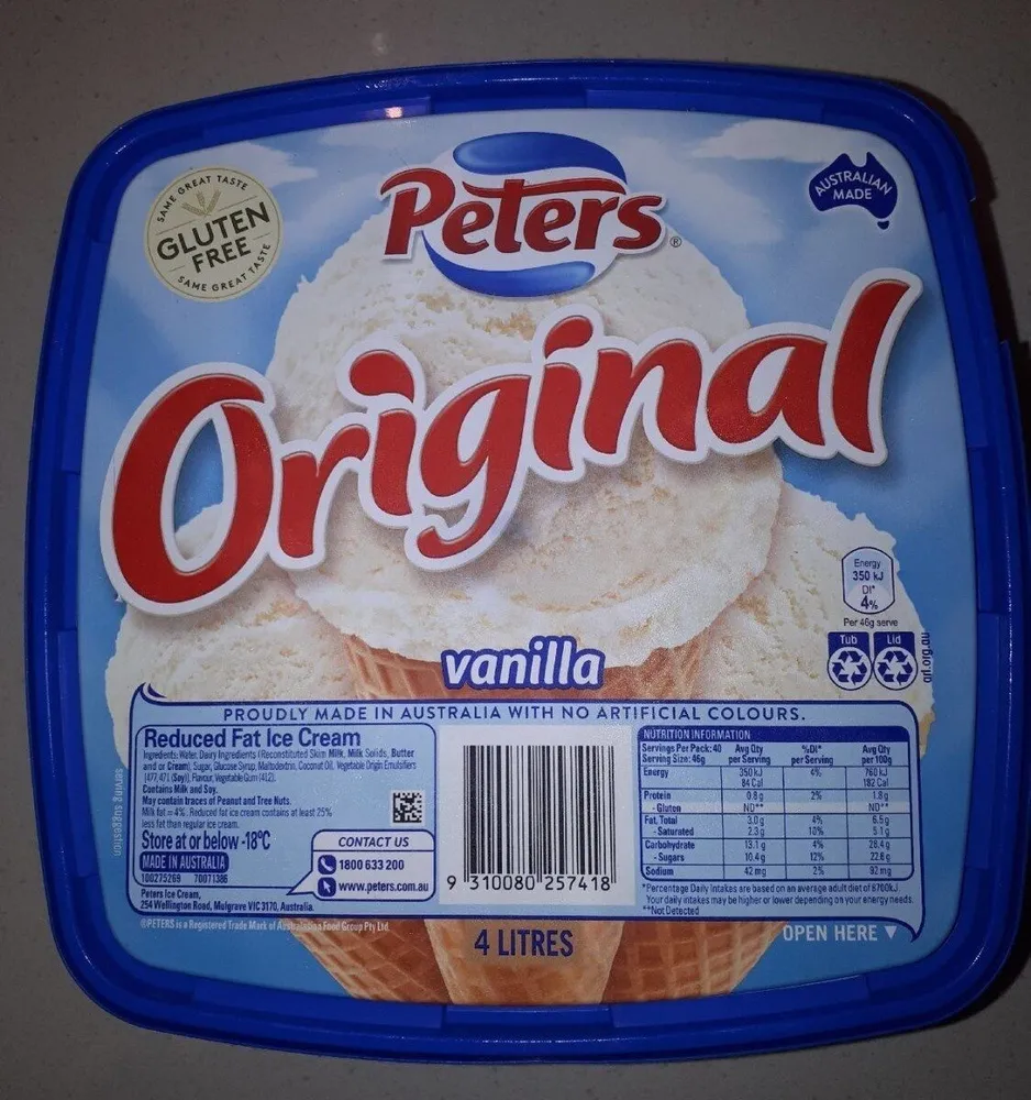 Ice Cream Vanilla - 4L