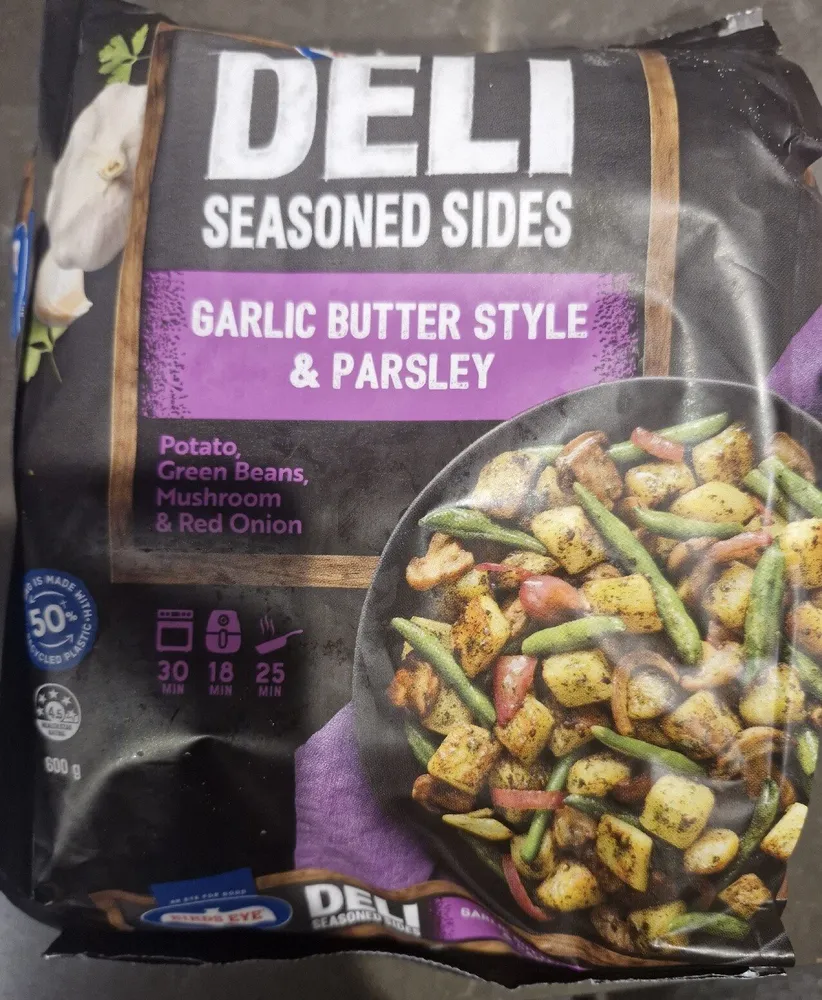 DELI SEASONED SIDES GARLIC BUTTER STYLE & PARSLEY