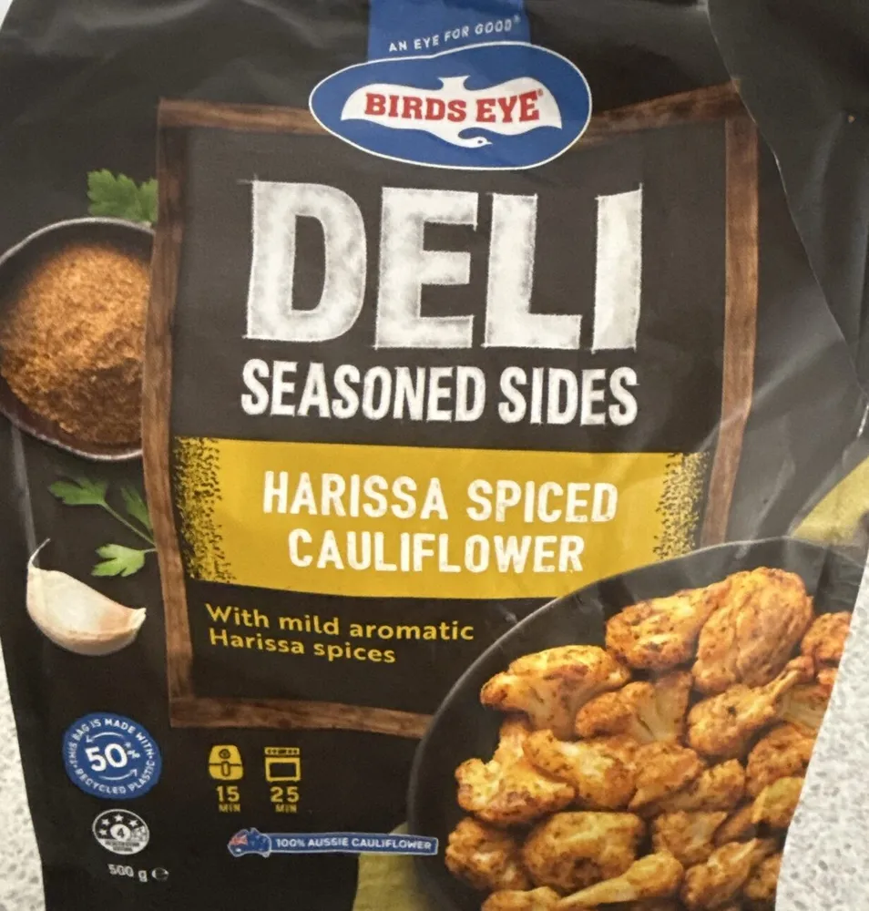 Harissa Spiced Cauliflower
