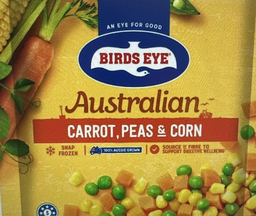 Carrot, Peas & Corn