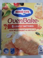 OvenBake 6 Lightly Battered 100% Wild Caught NZ Hoki Fillets