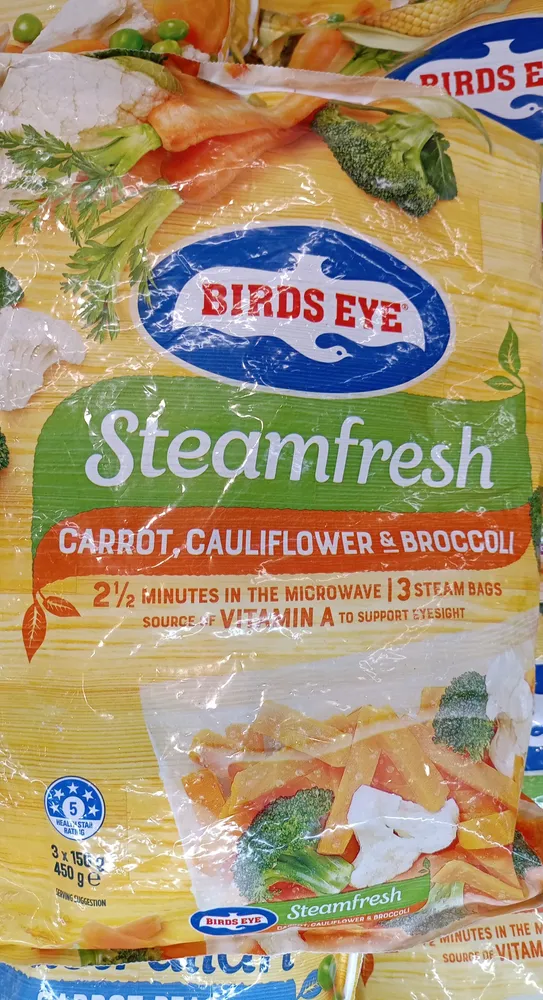 Steamfresh Carrot, Cauliflower & Broccoli