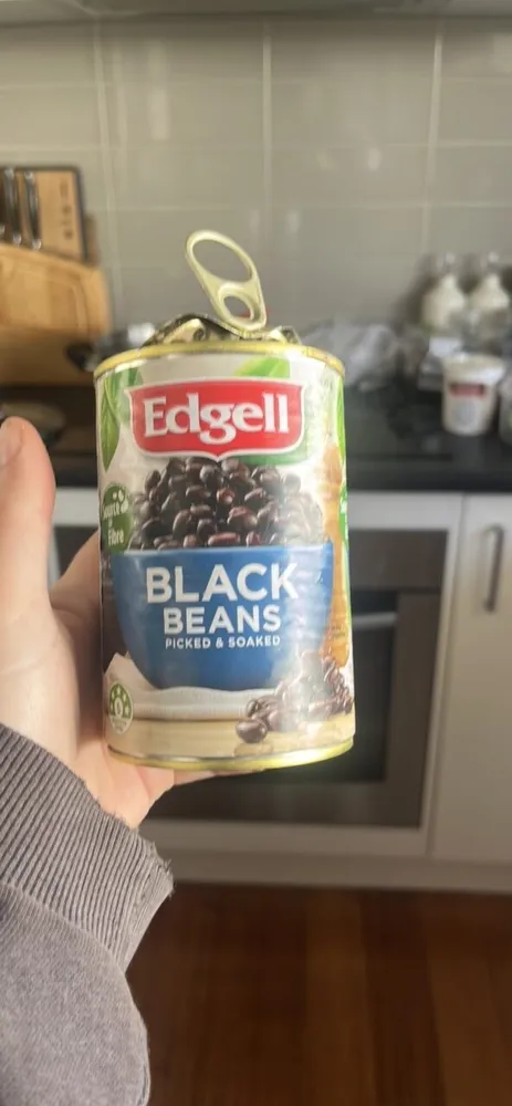 BLACK BEANS PICKED & SOAKED