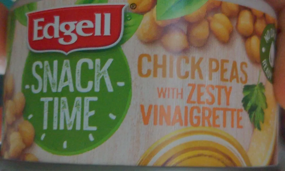 Chickpeas with Zesty Vinaigrette