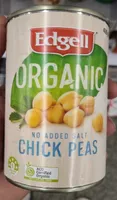 Organic No Added Salt Chick Peas