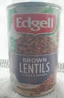 Brown Lentils Picked & Soaked