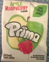 Prima apple raspberry drink