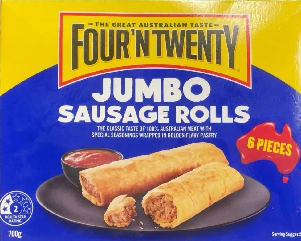 Four’N Twenty Jumbo Sausage Rolls