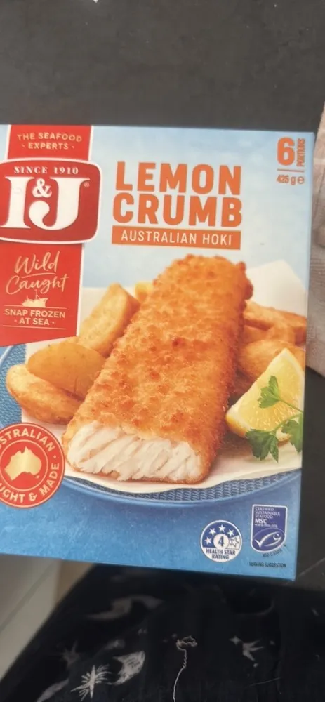 Lemon Crumb Australian Hoki