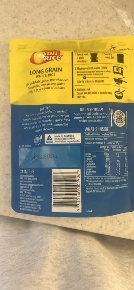 Long Grain White Rice
