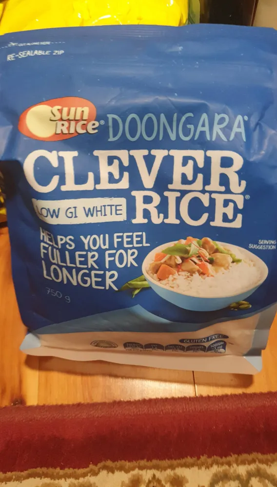 404869 Sunrice Rice Low Gi Whte