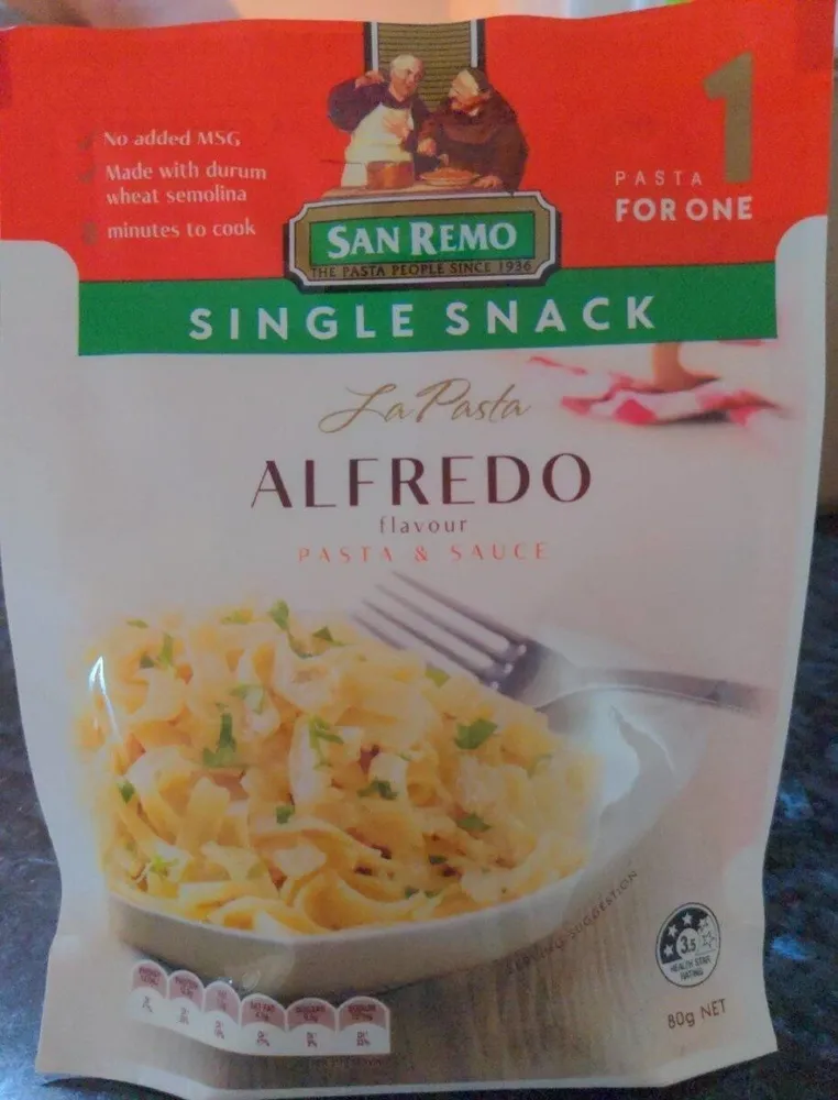 Alfredo flavour pasta & sauce