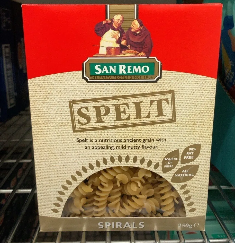 Spelt Spirals
