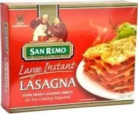 Large Instant Lasagna