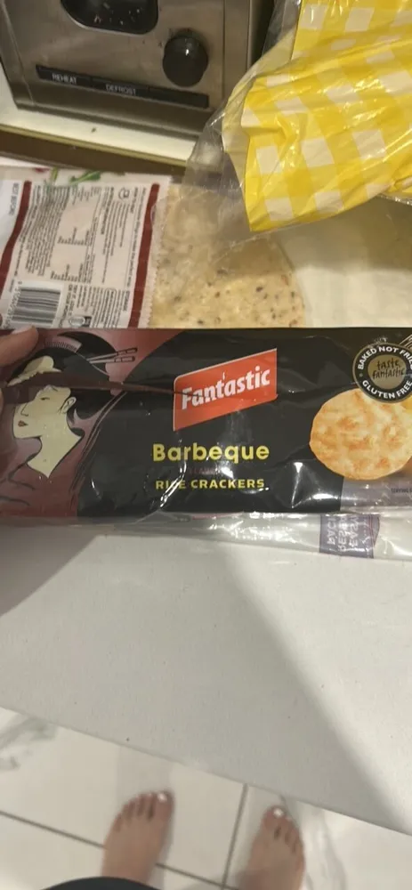 Rice Crackers Barbeque Flavour