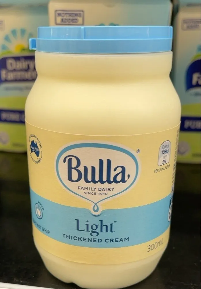 Light Thickened Cream