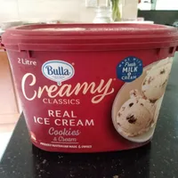 Creamy classics cookies and cream ice cream