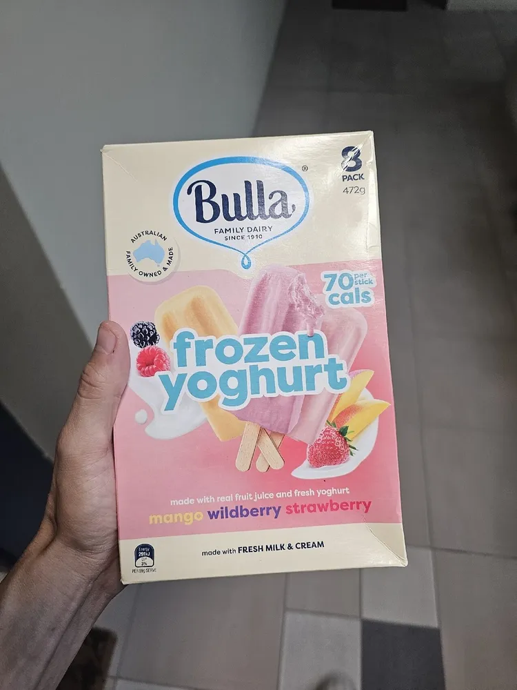 frozen yoghurt
