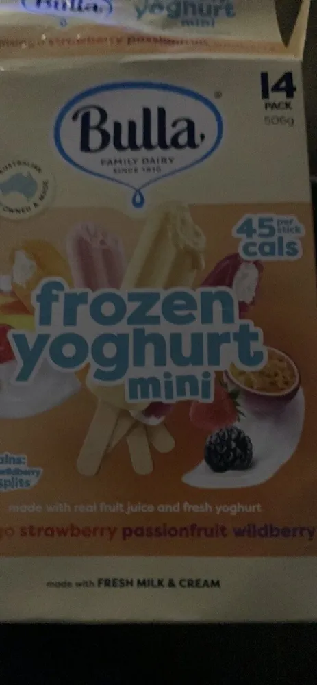 frozen yoghurt mini