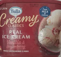 Vanilla & Boysenberry Real Creamy Ice Cream