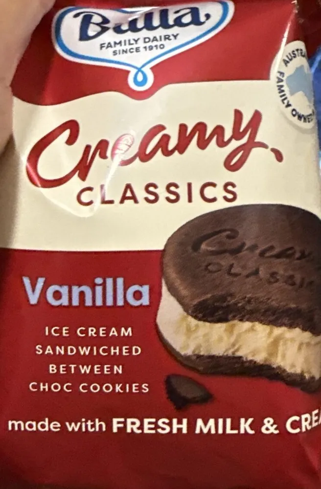 Bulla Icecream Sandwich Vanilla