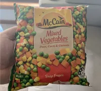 Mixed Vegetables Peas, Corn & Carrots