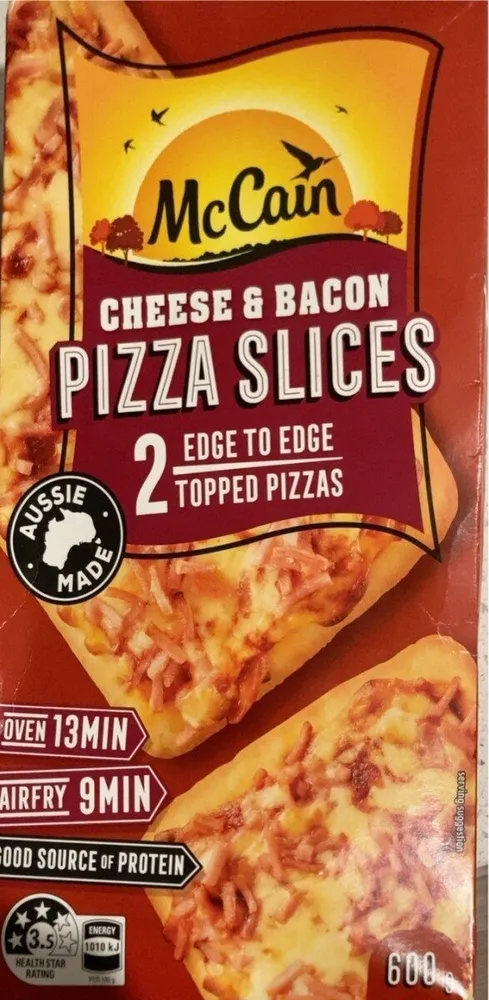 Pizza Slices Cheese & Bacon
