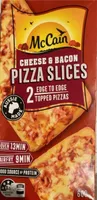Pizza Slices Cheese & Bacon